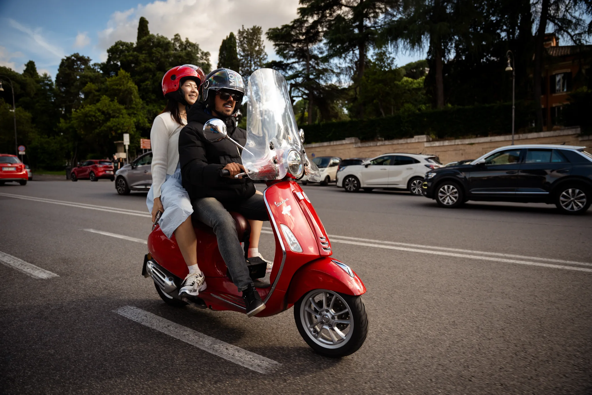 Vespa Rue De Rome Experiences Rome | Vespa & Fiat Tours with Professional Photoshoot